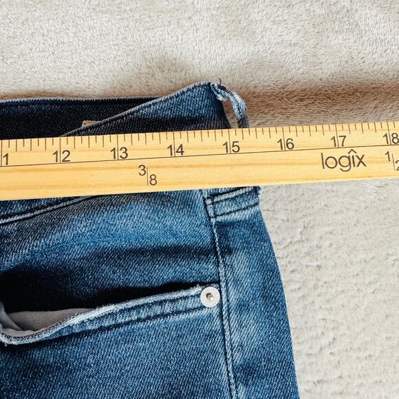 Citizens of Humanity Jean Women 28 Blue Denim Olivia‎ Ankle Button Fly High Rise - Picture 15 of 15